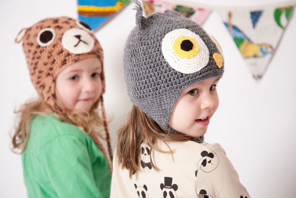weather icons kids. with hats from Acorn Kids