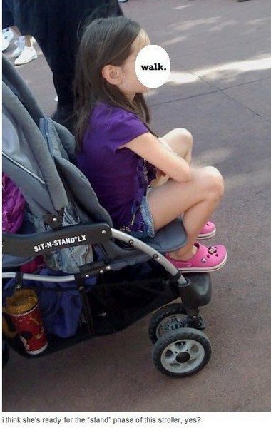 Too Old For A Stroller 79