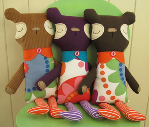 Eclectic Critters beatrice bear web Eclectic Critters   soft toys that arent like all the others