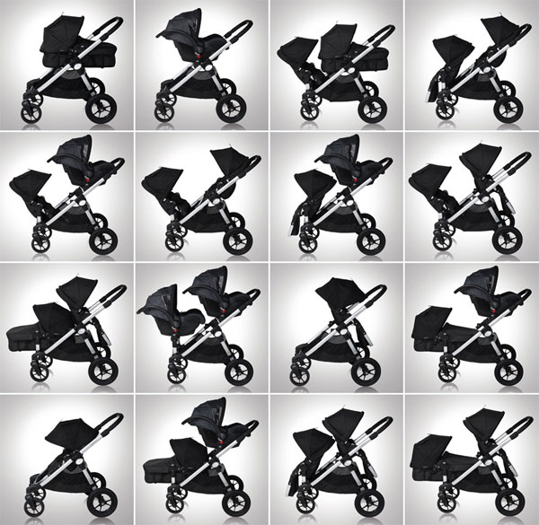 city select stroller configurations