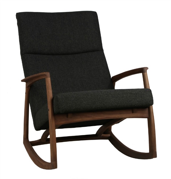Nursing Chairs Go Modern With The Edvard Danish Design Rocking Chair