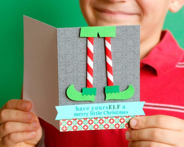 Elf Christmas Card Ideas