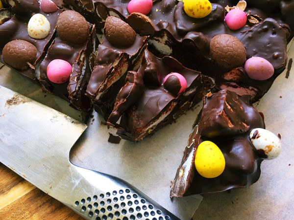 Easter egg rocky road recipe