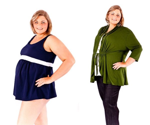 At last! Plus size maternity clothes