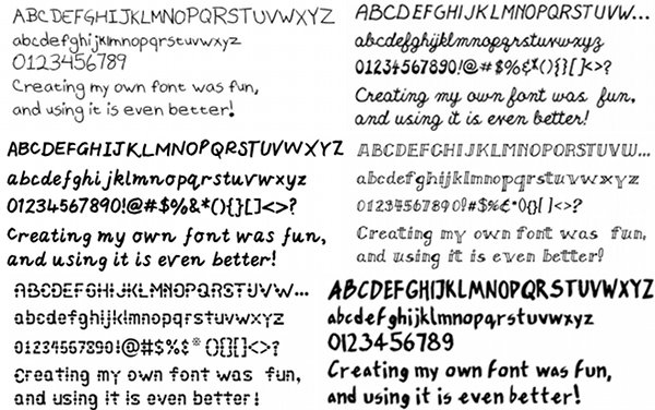 It's on again - make a handwriting font for free on January 23!