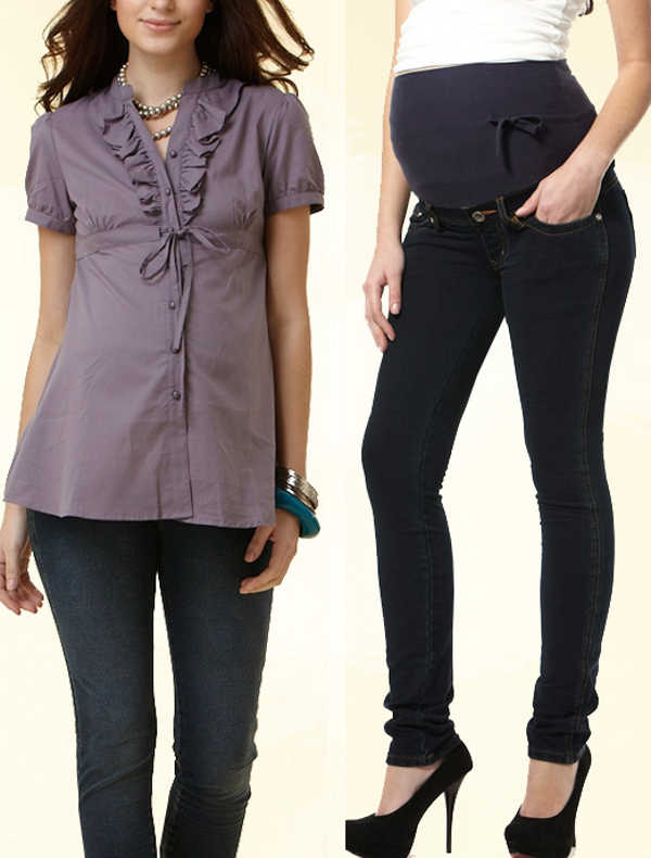 Genius maternity jeans from Mamaway