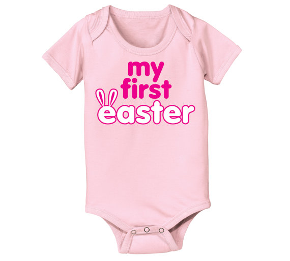 Etsy find of the day - My first Easter onesie