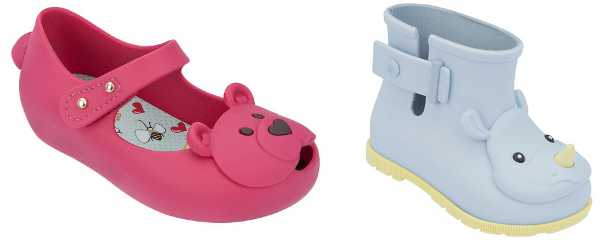 Mini Melissa shoes let little animal lovers step out in style