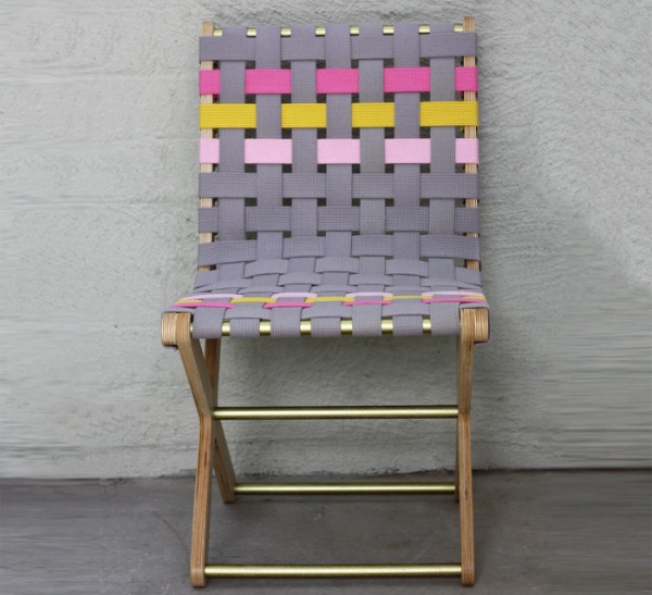 The best seat in town - a colourful playroom chair by Twig Creative