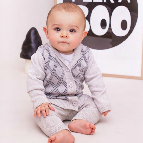 Get ready for snuggle season with the latest knitwear from Jujo Baby