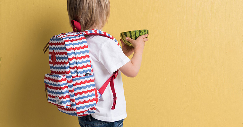 Herschel Supply Co for kids' backpacks packed with colourful style