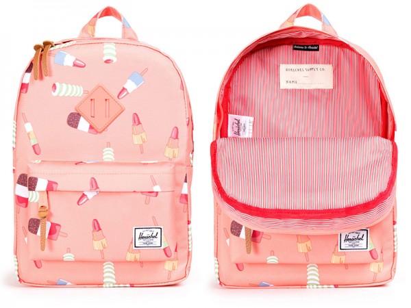 Herschel Supply Co for kids' backpacks packed with colourful style