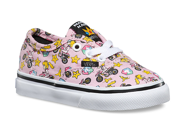 Vans x Nintendo collab - koopa-crushing kicks for toddlers