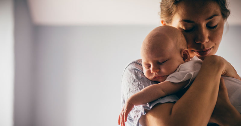 First night store with a newborn