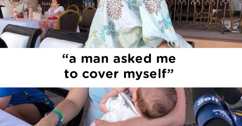 cover while breastfeeding
