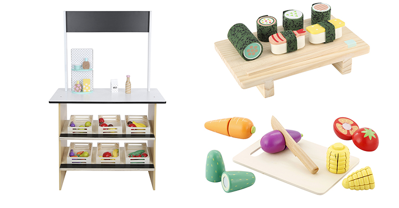 wooden play food kmart
