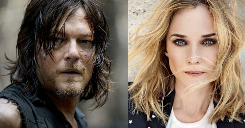 The Walking Dead's Norman Reedus and actor Diane Kruger are expecting a baby