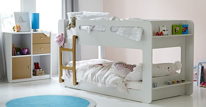 kids single bunk bed