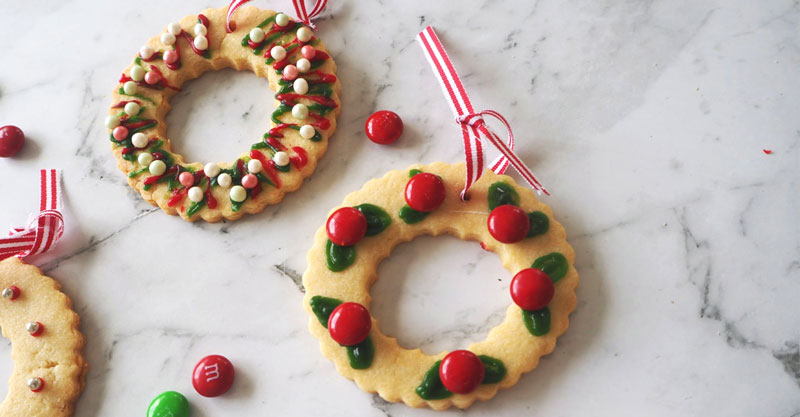 Christmas Wreath Biscuits Recipe