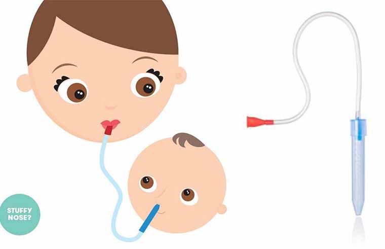 This clever device would like to unblock your baby's snotty nose, please