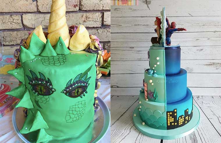Two For One The New Birthday Cake Trend Taking Over Our Feeds