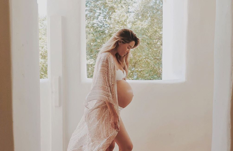 Get this baby out of me - Lauren Conrad welcomes a brand new baby boy