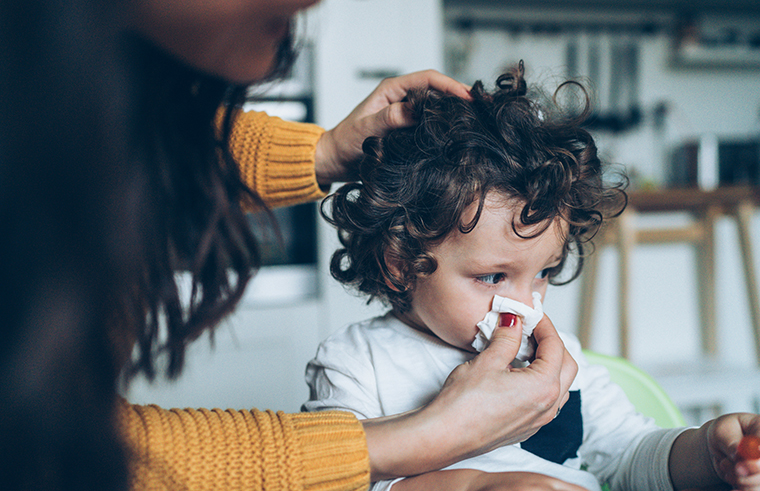 Is it a cold? The flu? Or more serious? 5 things to check when baby is sick